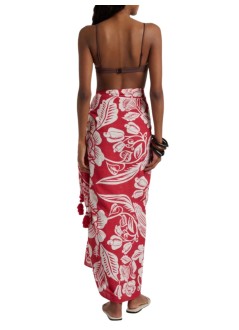 farm rio pareo mujer cashew and birds sarong - 344789 26020