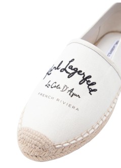 karl lagerfeld casual womankamini riviera slip on - kl80110a 9t1