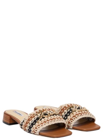 karl lagerfeld sandalia mujer petalo ii crochet signia slide - kl80701c k12 2