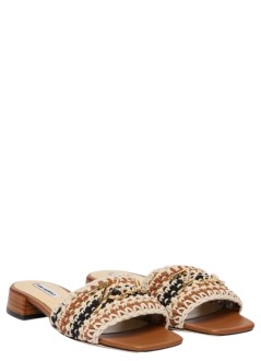 karl lagerfeld sandal womanpetalo ii crochet signia slide - kl80701c k12