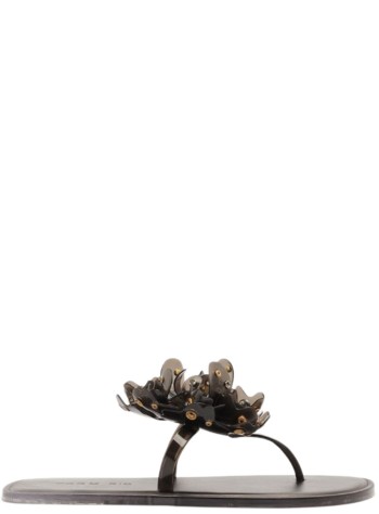 farm rio sandal womanstudded flower jelly flat sandal - 355890 l0002