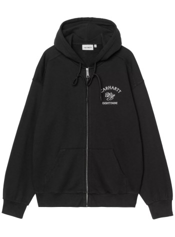 carhartt sudadera hombre hooded eightynine sweat jacket - i036373 89xx