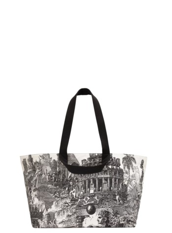 inoui editions handbag mujer carrier bag cabas piranesi - ma23cap64 night nuit