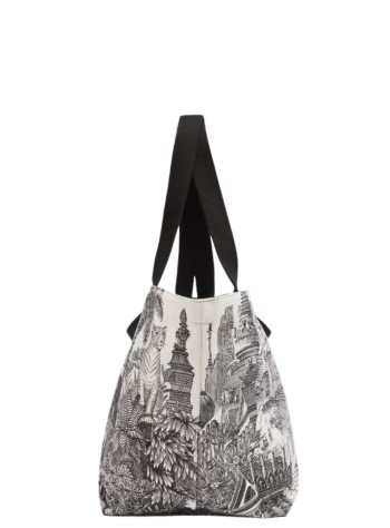 inoui editions handbag mujer carrier bag cabas piranesi - ma23cap64 night nuit 2