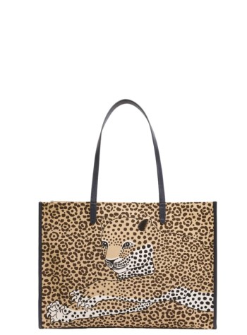 inoui editions handbag mujer bag sac shopping felis - ma23sfe15 beige beige
