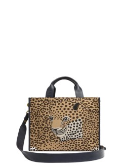 inoui editions handbag womanbag sac nomade felis - ma23nf15 beige beige