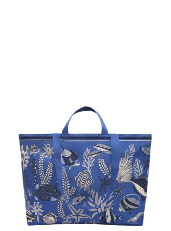 inoui editions handbag mujer maxi shopper bag neptune - pm23shn04m blue bleu