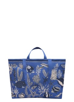 inoui editions handbag mujer maxi shopper bag neptune - pm23shn04m blue bleu