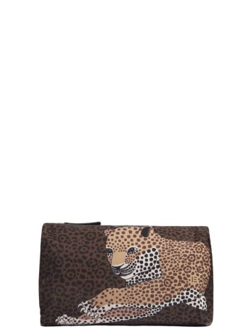 inoui editions viaje mujer case trousse m felis - pm23tf11m brown marron