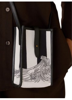 inoui editions crossbody mujer case etui caprice poseidon - pm23epo24 navy bleu marine