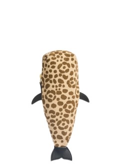 inoui editions cartera mujer whale embroidered case trousse brodee baleine felis - pm23tbf15 beige beige