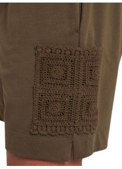 ché studios short pant maninigo jersey short - 2649903 khaki