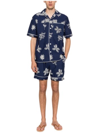 ché studios camiseria hombre flores shirt - 2674122 blue 2