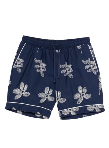 ché studios pantalon corto hombre flores short - 2674222 blue