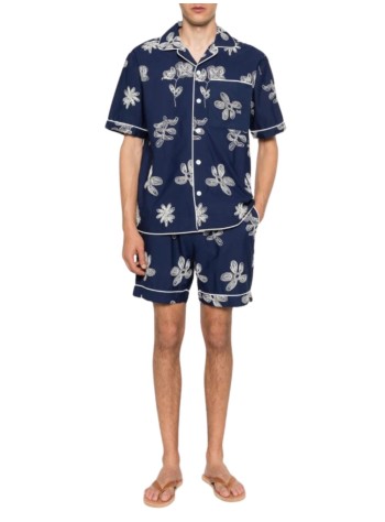 ché studios pantalon corto hombre flores short - 2674222 blue 2