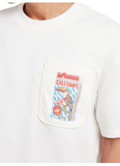 ché studios camiseta hombre salvador matchbox t-shirt - 2681023 white