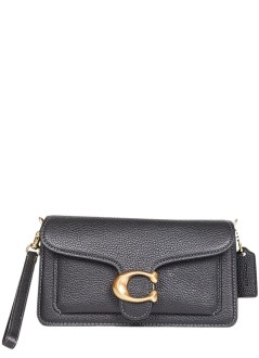 coach crossbody womanpolished pebbled leather tabby chain crossbody 19 - cbf14 b4 black