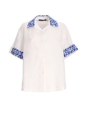 greek archaic kori dress womanshirt flakes s/s - s26k4065035 4119