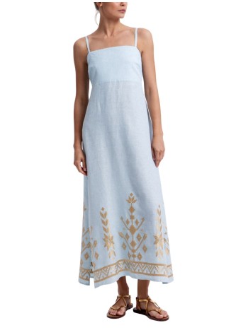 greek archaic kori dress womandress maxi ios straps gatherings - s26k2043211 1801 2