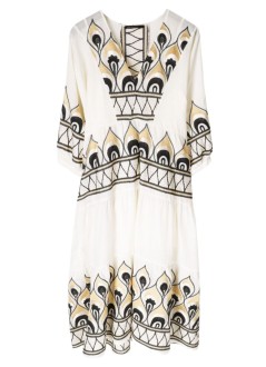greek archaic kori vestido mujer dress maxi phoenix l/s gatherings - s26k4033201 4304