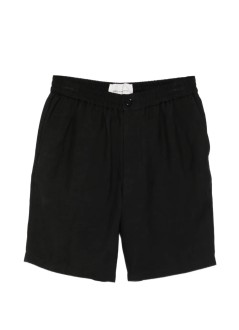 ami pantalon corto hombre elasticated waist shorts with embossed ami de coeur - hso835vi0052 001