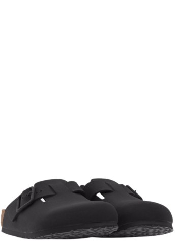 birkenstock zueco hombre boston wb lenb - 1031585 black 2