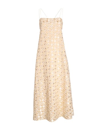 greek archaic kori vestido mujer dress maxi flakes double straps - s26k4063132 4306