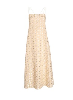 greek archaic kori vestido mujer dress maxi flakes double straps - s26k4063132 4306
