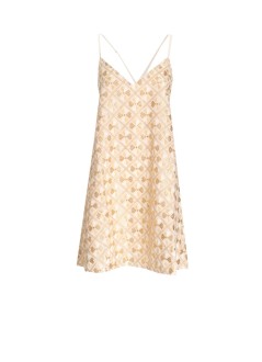 greek archaic kori dress womandress mini flakes straps - s26k4063175 4306
