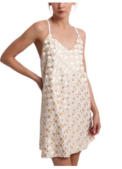 greek archaic kori dress womandress mini flakes straps - s26k4063175 4306