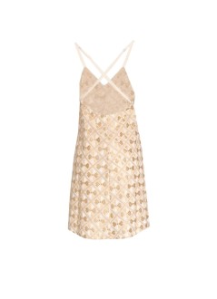 greek archaic kori dress womandress mini flakes straps - s26k4063175 4306