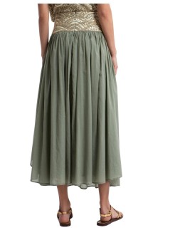 greek archaic kori falda mujer skirt long new triangle - s26k3112013 2701