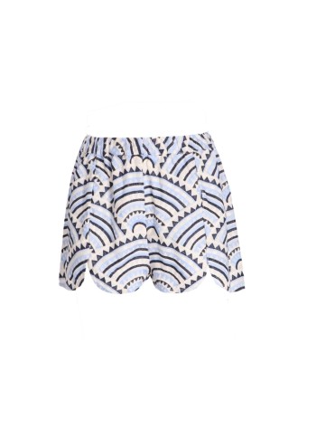 greek archaic kori short pant womanshorts new triangle elastic waist - s26k3111063 2119