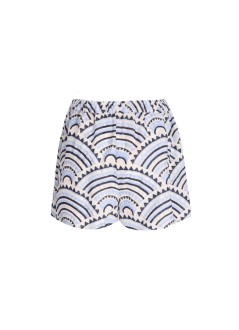 greek archaic kori pantalon corto mujer shorts new triangle elastic waist - s26k3111063 2119