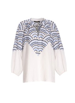 greek archaic kori t-shirt womanblouse new triangle puffy l/s - s26k3114150 2119