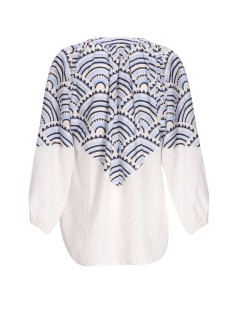 greek archaic kori t-shirt womanblouse new triangle puffy l/s - s26k3114150 2119