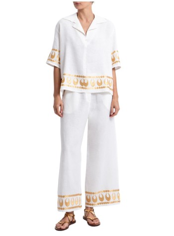greek archaic kori pant  womanpants selene - s26k2171121 1101 2