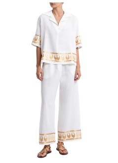 greek archaic kori pant  womanpants selene - s26k2171121 1101