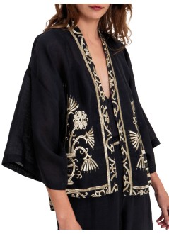 greek archaic kori dress womankimono short crete - s26k4156011 4201
