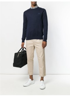polo ralph lauren punto hombre ls sf cn pp-long sleeve-sweater - 710684957001 hunter navy