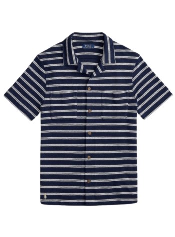 polo ralph lauren punto hombre knit-sport shirt-shirt - 710a13005002 newport navy pale cream
