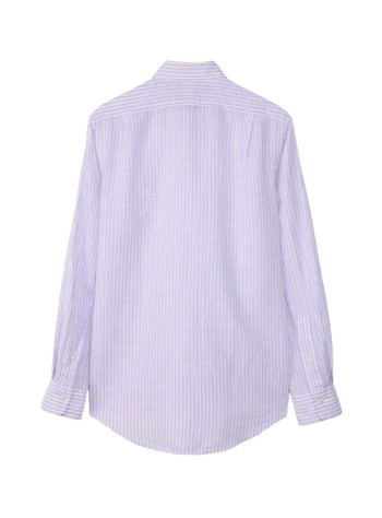 polo ralph lauren shirt manwoven-sport shirt-shirt - 710b16700003 7232c lavender white 2
