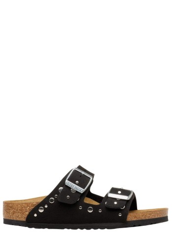 birkenstock sandal juniorarizona rivets kids syn soft - 1031646 black
