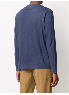 polo ralph lauren camiseta hombre slub jersey henley shirt - 710790058003 cruise navy