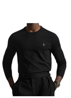 polo ralph lauren punto hombre slim fit cotton sweater - 710684957008 polo black
