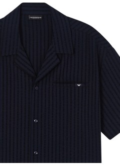 emporio armani shirt manshirt beachwear - em000593af20430 ub102