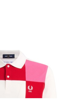 comme des garçons shirt camiseta hombre mens t-shirt knit - fqt501s26 white mix