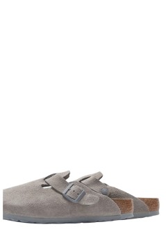 birkenstock clog manboston sfb leve - 1020526 stone coin