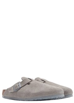 birkenstock clog manboston sfb leve - 1020526 stone coin