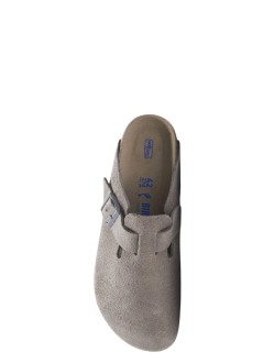 birkenstock clog manboston sfb leve - 1020526 stone coin